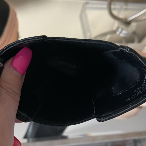 CHARLES & KEITH Leather Black Boots - Picture 9 of 11